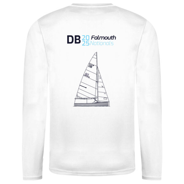 YWDB Nationals Mens Long Sleeve Polyester T-shirt Light Colours - Long sleeve cool T Thumbnail